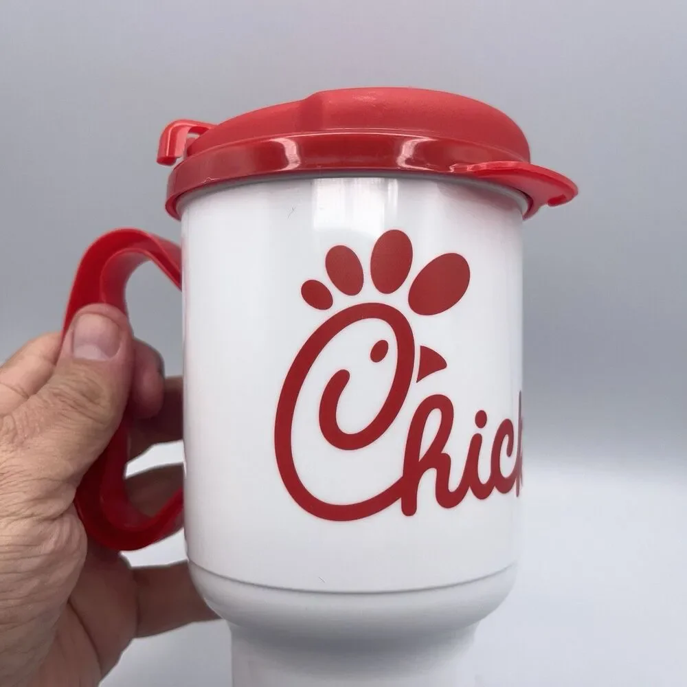Chick-fil-A 20oz Insulated Thermo Plastic Travel Mug Cup